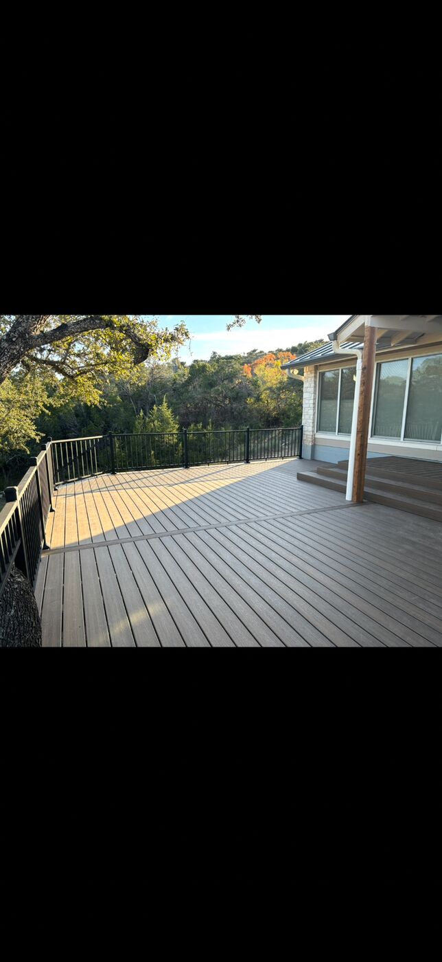 Composite deck for Marcus & Jenna H.